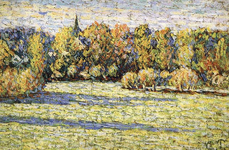 Camille Pissarro Landscape under the sun